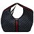 Gucci Bolso Tote Giglio Large de lona denim Blue GG Azul