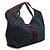 Gucci Bolso Tote Giglio Large de lona denim Blue GG Azul - vista 3