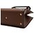 Bamboo Gucci Mini borsa tote in pelle marrone con manico in bambù - vista 7