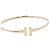 Tiffany & Co Bracciale in filo sottile Large Bracciale da donna Rosa - vista 3