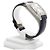 Cartier Relógio Masculino Santos Dumont Large Quartz com pulseira de couro Azul - vista 4