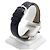 Cartier Relógio Masculino Santos Dumont Large Quartz com pulseira de couro Azul - vista 5