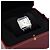 Cartier Relógio Masculino Santos Dumont Large Quartz com pulseira de couro Azul - vista 6