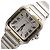 Cartier Orologio automatico da uomo Santos Large in combinazione oro giallo - vista 2