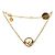 Fendi Bracelet Black Cubic Is Gold Doré - vue 2