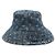 Louis Vuitton Sombrero bucket unisex de denim azul - vista 3