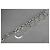 Bulgari Bvlgari B.zero1 Bracciale con charm in argento - vista 6