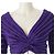 Alaïa Set aus violettem Strick-Oberteil und Rock Lila - Ansicht 8