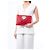Gucci Pochette Diamond GO in pelle rossa Rosso - vista 10