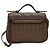 Gucci GG Marmont Monochrome Top Handle Flap Matelasse Leather Mini Marrone - vista 3