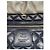 Borsa Chanel Coco Cocoon in pelle trapuntata blu navy e grigia Grigio - vista 4