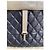 Borsa Chanel Coco Cocoon in pelle trapuntata blu navy e grigia Grigio - vista 6