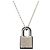 Hermès Collana Hermes O'Kelly PM Metal Swift Argento Blu navy