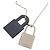 Hermès Collana Hermes O'Kelly PM Metal Swift Argento Blu navy - vista 6
