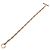 Hermès Bracciale Charm Hermes Chaine d'Ancre TPM in Oro Rosa D'oro - vista 3