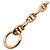 Hermès Bracciale Charm Hermes Chaine d'Ancre TPM in Oro Rosa D'oro - vista 4