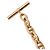 Hermès Bracciale Charm Hermes Chaine d'Ancre TPM in Oro Rosa D'oro - vista 6