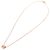 Hermès Collana Hermes Pop H Mini Pink Rose Gold Hardware Rosa - vista 3
