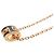 Hermès Collana Hermes Pop H Mini Nera con hardware Rose Gold Nero - vista 4