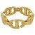 Anello Christian Dior CD NAVY Logo Gold Band D'oro