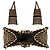 Christian Dior Medium Houndstooth Tote Bag Schwarz Beige - Ansicht 7