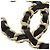 Spilla Chanel Coco Mark con motivo a catena Nero - vista 4