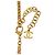 Collana con placca logo Chanel Coco Mark D'oro - vista 6