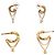 Orecchini Mini Hoop Louis Vuitton D'oro - vista 6