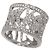 Chanel Camélia Bandring aus 18K Weißgold - Ansicht 5