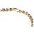 Colar Chanel Coco Mark com strass Dourado - vista 5