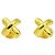 Orecchini a lobo Tiffany & Co. Cross Stitch in oro giallo 18K