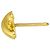 Orecchini a lobo Tiffany & Co. Cross Stitch in oro giallo 18K - vista 5