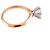 Anello Tiffany & Co in platino e oro rosa - vista 3