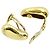 Orecchini a clip Tiffany & Co. in oro giallo 18K a goccia - vista 3