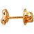 Pendientes Bean Tiffany & Co. en oro rosa de 18K - vista 4
