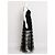 Abito Maxi Vera Wang Black Label in Tulle Nero e Nastro - vista 3