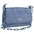Borsa a tracolla con catena GUCCI Satin Blue Auth 200336V