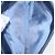 Borsa a tracolla con catena GUCCI Satin Blue Auth 200336V - vista 11