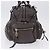 Chloé Bolsa de mão Chloe com corrente em couro cinza prata Auth 200082A Marrom - vista 3