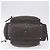 Chloé Bolsa de mão Chloe com corrente em couro cinza prata Auth 200082A Marrom - vista 5