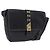 Borsa a tracolla FENDI in pelle nera e oro Auth 200056 Nero D'oro