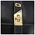 Borsa a tracolla FENDI in pelle nera e oro Auth 200056 Nero D'oro - vista 17