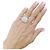 BOUCHERON "Serpent Bohème motif L" Ring, Weißgold, Diamanten. - Ansicht 7