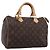 LOUIS VUITTON Monogram Speedy 30 Hand Bag M41526 LV Auth 201005V Monogramma