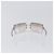 Occhiali da sole CHANEL Plastic Silver CC Auth hk4035 Argento - vista 2
