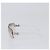 Occhiali da sole CHANEL Plastic Silver CC Auth hk4035 Argento - vista 3