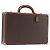 Céline CELINE Macadam Canvas Trunk PVC Leather Brown Gold Auth 196339 Marrone D'oro