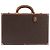 Céline CELINE Macadam Canvas Trunk PVC Leather Brown Gold Auth 196339 Marrone D'oro - vista 13