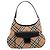 Borsa a tracolla Burberrys Nova Check Canvas Beige Silver Auth 201983 Argento - vista 13