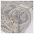 Borsa a mano Christian Dior Lady Delight Canvas 2way Grigio Oro Auth 199963SAM Marrone D'oro - vista 16